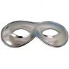 Fun Place Masks Standard Metallic Silver Eye Mask