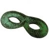 Fun Place Green Std. Metallic Glitter Eye Mask Masks