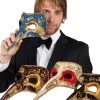 Fun Place Venetian Naso Masks 4 Asst