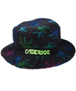 Fun Place Double Sided Hat - Bucket Hat Leaf