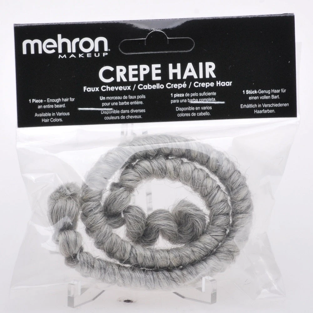 Fun Place Crepe Hair - Light Grey Cosplay 3 Fun Place Crepe Hair - Light Grey Cosplay