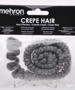 Fun Place Crepe Hair - Medium Grey Cosplay
