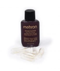 Fun Place Stage Blood - Bright Arterial W/6 Capsules - .5oz 7 Fun Place Stage Blood - Bright Arterial W/6 Capsules - .5oz