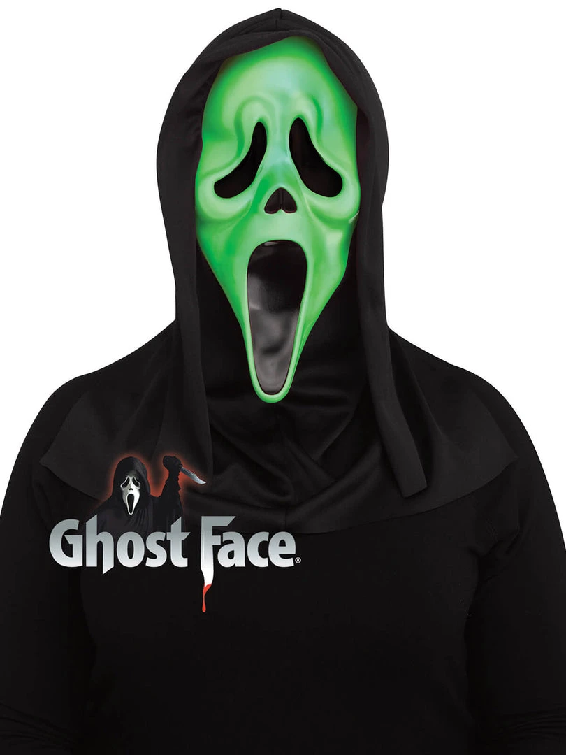 Fun Place Fluorescent GhostFace Mask 3 Asst 4 Fun Place Fluorescent GhostFace Mask 3 Asst