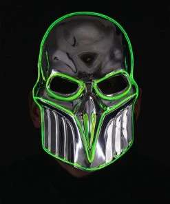 Fun Place Diamond Mouth Adult Mask W/EL Wire Festivals