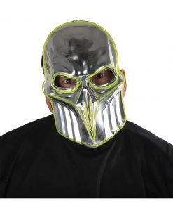 Fun Place Diamond Mouth Adult Mask W/EL Wire Festivals