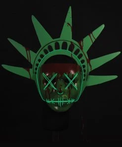 Fun Place Masks The Purge Election Year - Light Up Liberty Injection Mask