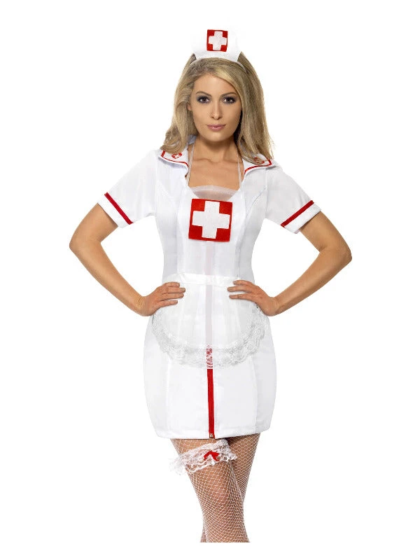Fun Place Nurse's Set Adult Fancy Dress 3 Fun Place Nurse's Set Adult Fancy Dress