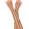 Fun Place Rainbow Net Arm Warmers