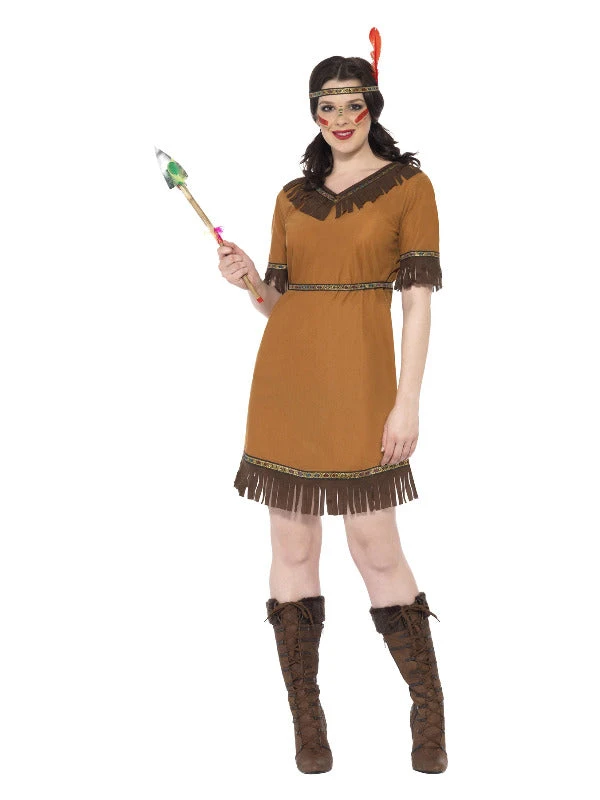 Fun Place Costumes & Characters Native American Inspired Maiden Costume 3 Fun Place Costumes & Characters Native American Inspired Maiden Costume