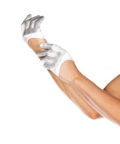 Fun Place Mini Cropped Satin Gloves