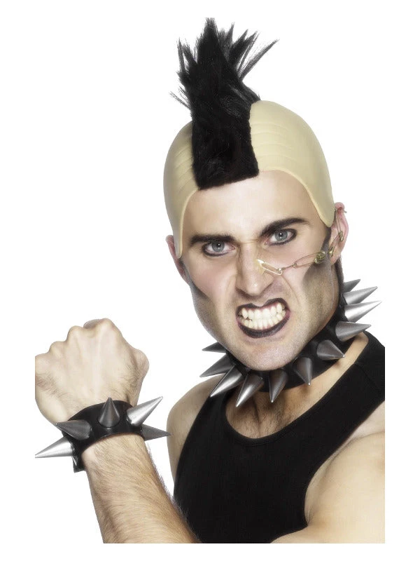 Fun Place Punk Choker And Wristband 3 Fun Place Punk Choker And Wristband