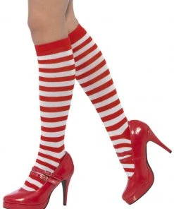 Fun Place Striped Socks, Long Accessories