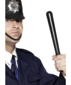 Fun Place Squeaking Policeman's Truncheon, Black Accessories