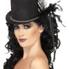 Fun Place Wigs & Hats Top Hat With Skeleton Hands