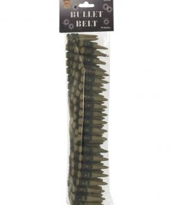 Fun Place Accessories Bullet Belt, Gold