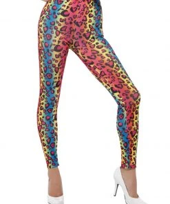 Fun Place Neon Leopard Print