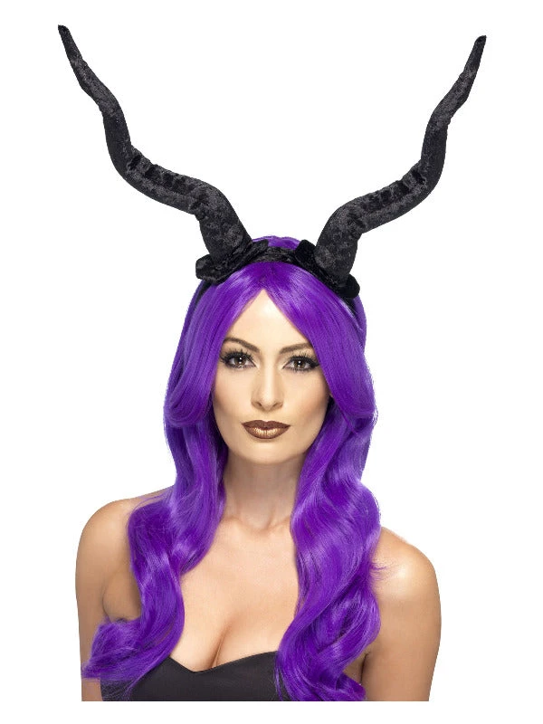 Fun Place Demon Horns Headband 3 Fun Place Demon Horns Headband