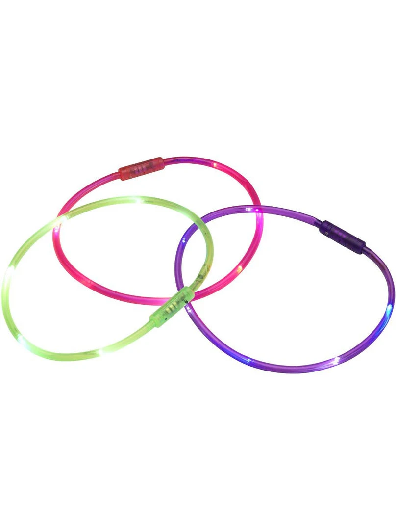 Fun Place Neon LED Necklace Decades & Eras 3 Fun Place Neon LED Necklace Decades & Eras