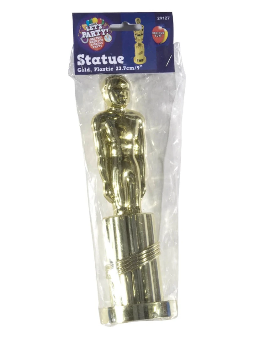 Fun Place Accessories Plastic Statue, Gold Oscar 4 Fun Place Accessories Plastic Statue, Gold Oscar