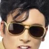 Fun Place Accessories Elvis Shades, Gold