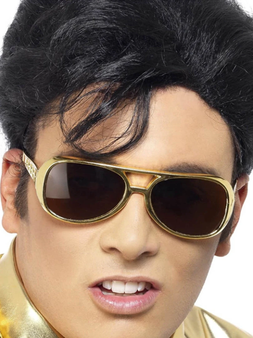 Fun Place Accessories Elvis Shades, Gold 3 Fun Place Accessories Elvis Shades, Gold
