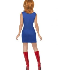Fun Place Shop By Theme Ginger Power, 90s Icon Costume, Union Jack Dress