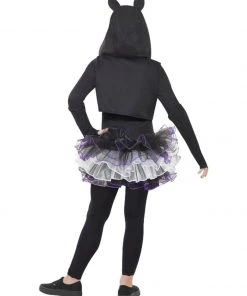 Fun Place Skelly Cat Costume, Black