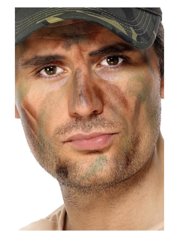 Fun Place Army Camouflage Kit Face Paints Cosplay 3 Fun Place Army Camouflage Kit Face Paints Cosplay