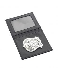 Fun Place Police Badge, Silver