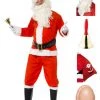Fun Place Deluxe Santa Complete Costume Bundle