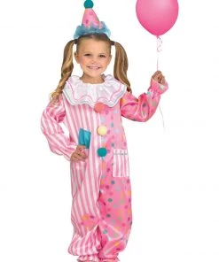 Fun Place Cotton Candy Clown Toddler Costume