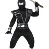 Fun Place Silver Mirror Ninja Child Costume Costumes & Characters