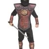 Fun Place Costumes & Characters Golden Leather Ninja Child Costume