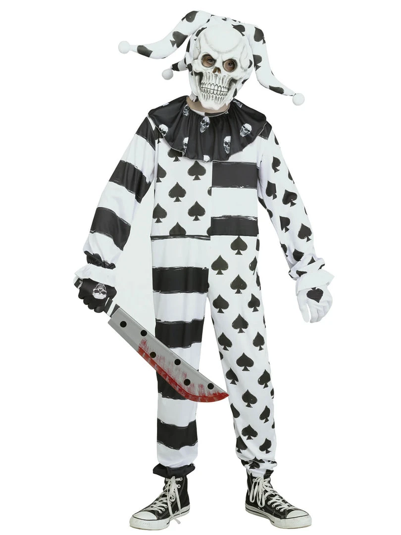 Fun Place Jester Clown Child Costume 3 Fun Place Jester Clown Child Costume