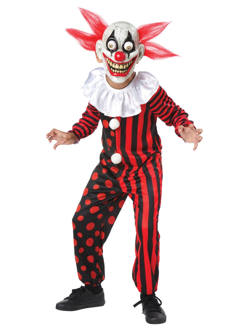 Fun Place Clown Googly Eye Child Costume 3 Fun Place Clown Googly Eye Child Costume