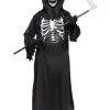 Fun Place Glow Chest Reaper Child Costume 2 Fun Place Glow Chest Reaper Child Costume