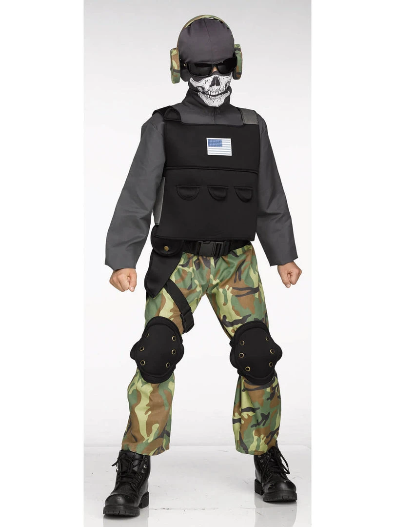 Fun Place Costumes & Characters Skull Soldier Child Costume 3 Fun Place Costumes & Characters Skull Soldier Child Costume