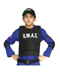 Fun Place S.W.A.T. Childrens Vest Costumes