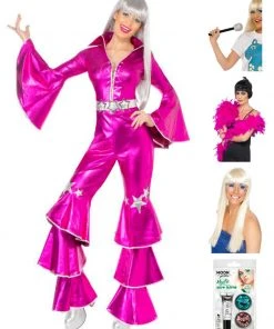 Fun Place 70s Dancing Dream Complete Costume Bundle