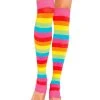 Fun Place Rainbow Leg Warmers 1 Fun Place Rainbow Leg Warmers