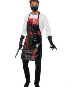 Fun Place Bloody Surgeon/ Butcher Kit, Black & Red