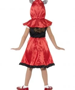 Fun Place Costumes & Characters Miss Hood Costume, Red