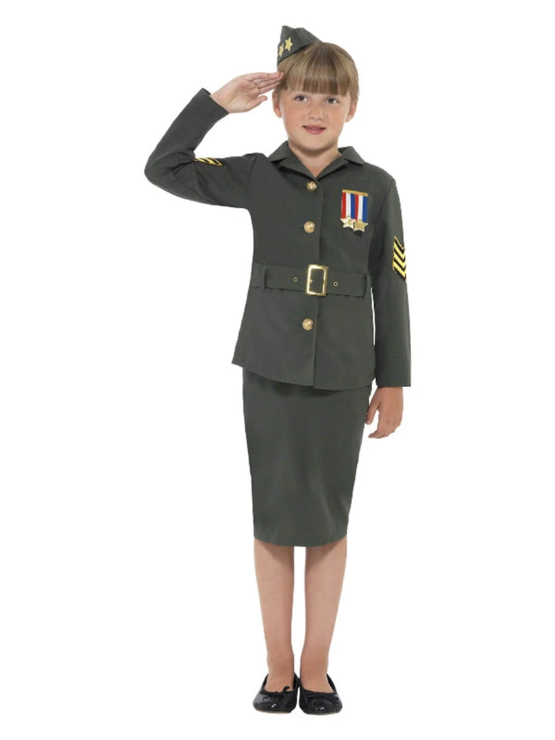Fun Place WW2 Army Girl Costumes 3 Fun Place WW2 Army Girl Costumes