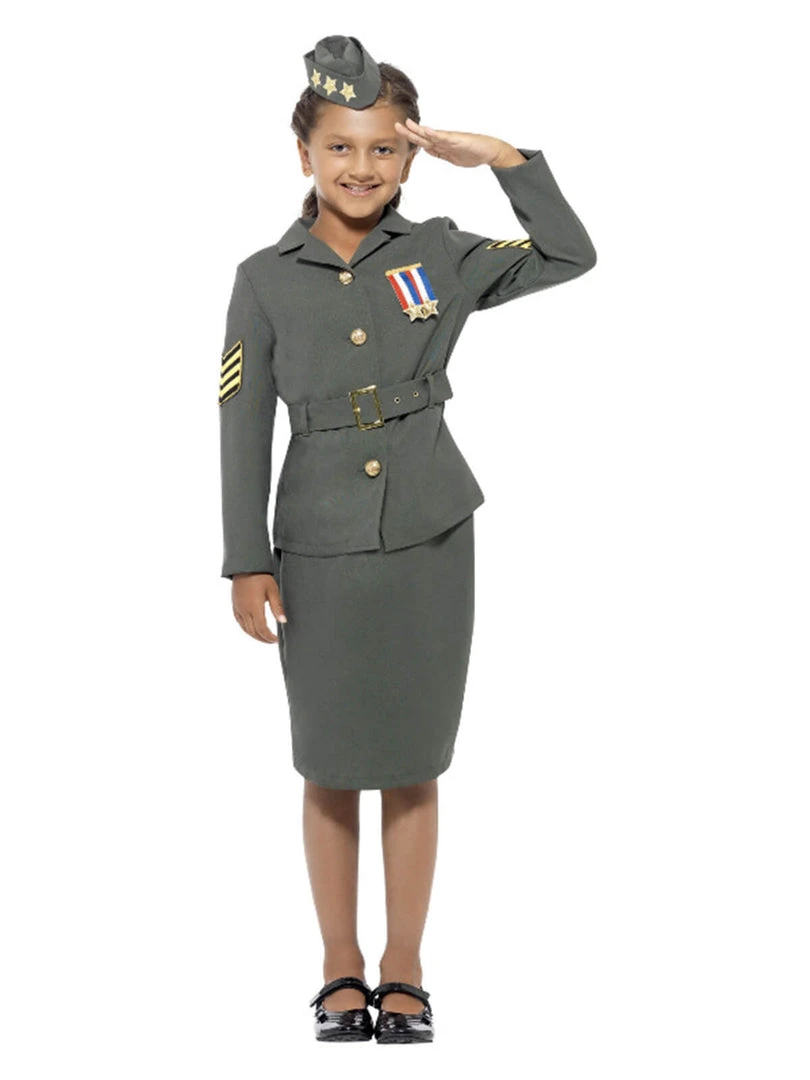 Fun Place WW2 Army Girl Costumes 4 Fun Place WW2 Army Girl Costumes