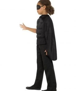 Fun Place Costumes Kids Superhero Kit, Black