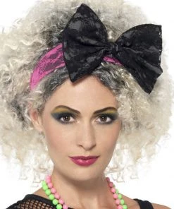 Fun Place Decades & Eras 80s Lace Headband