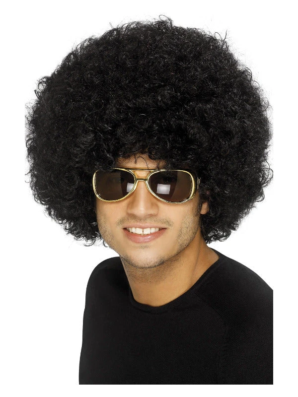 Fun Place Cosplay 70s Funky Afro Wig 3 Fun Place Cosplay 70s Funky Afro Wig