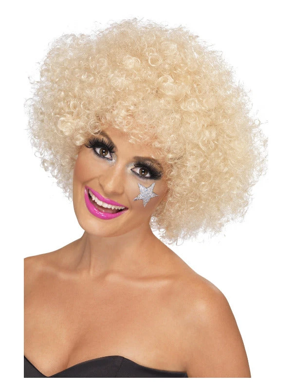 Fun Place Cosplay 70s Funky Afro Wig 3 Fun Place Cosplay 70s Funky Afro Wig