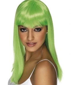 Fun Place Cosplay Glamourama Wig, Neon Green
